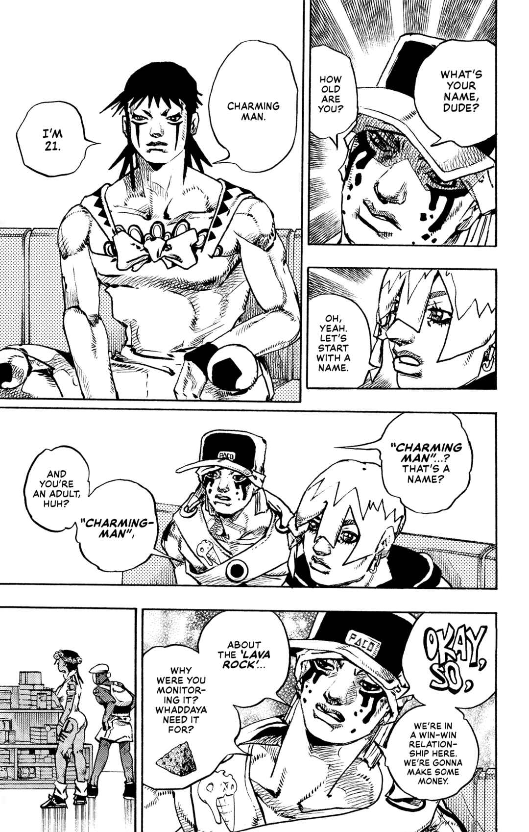 JoJo's Bizarre Adventure Part 9 – The JOJOLands Chapter 12 page 11