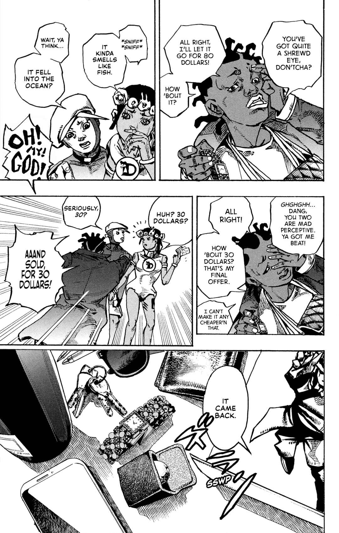 JoJo's Bizarre Adventure Part 9 – The JOJOLands Chapter 12 page 15