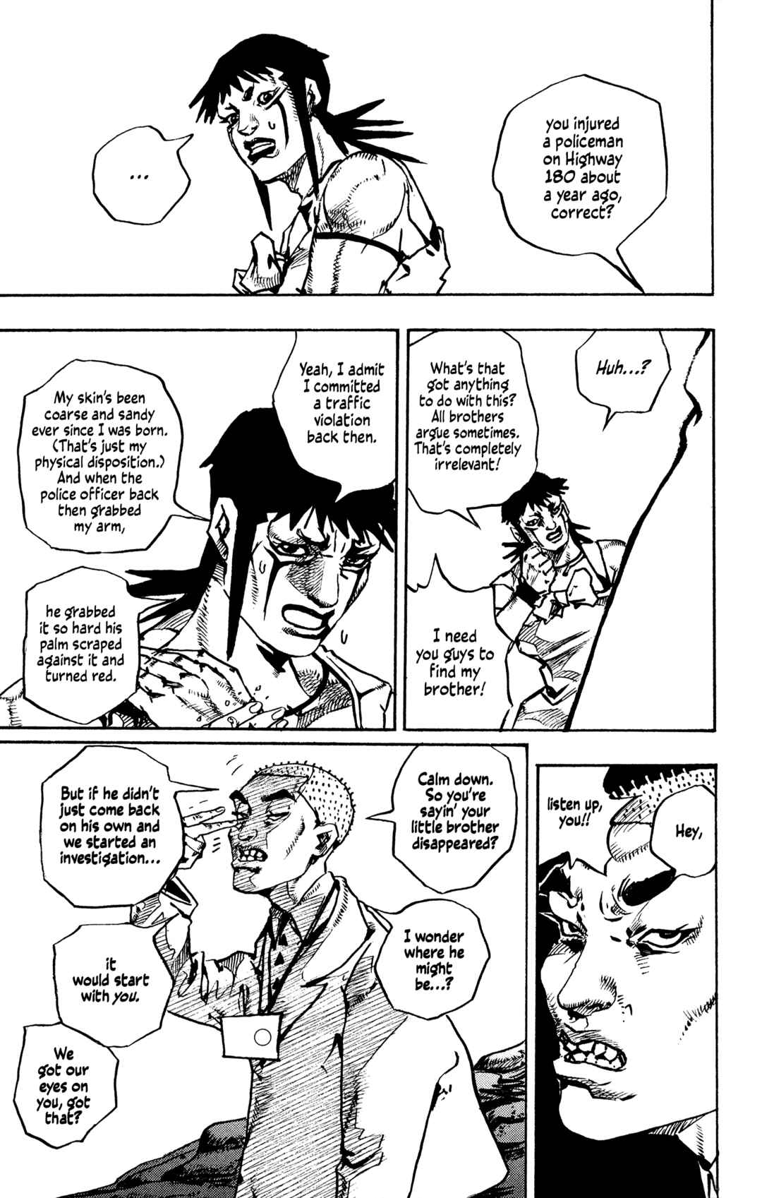 JoJo's Bizarre Adventure Part 9 – The JOJOLands Chapter 12 page 21