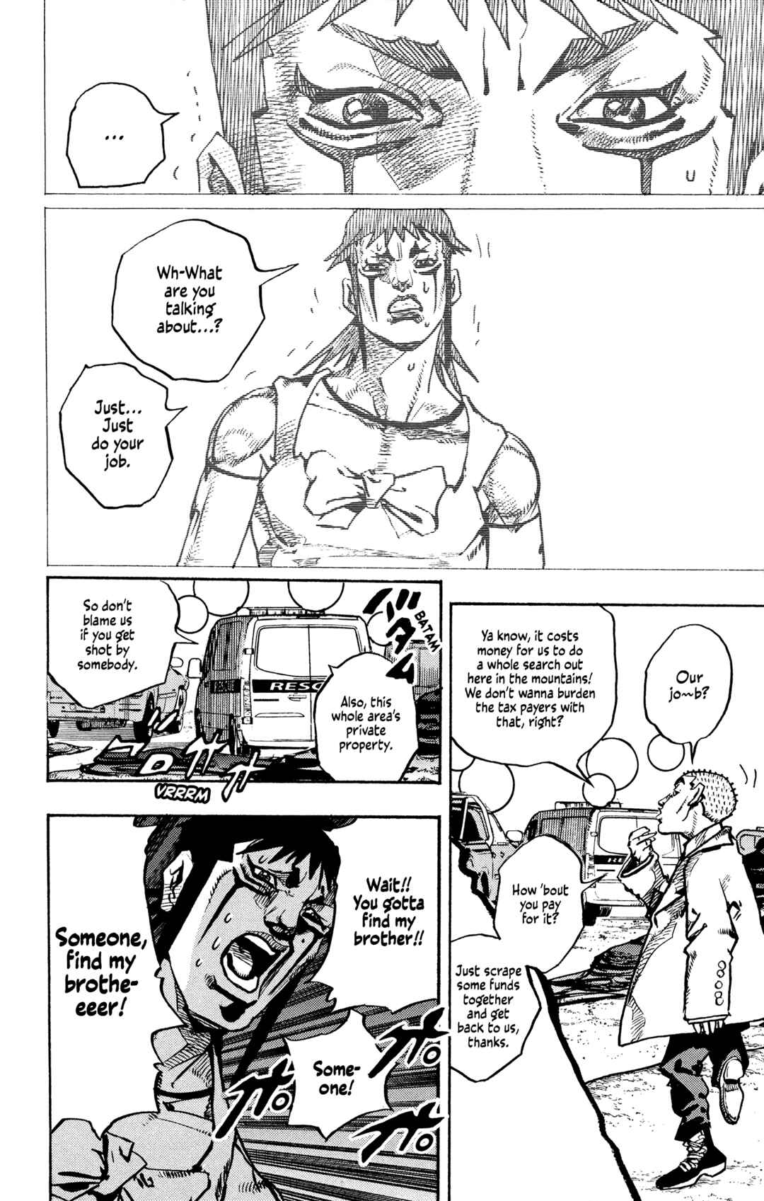 JoJo's Bizarre Adventure Part 9 – The JOJOLands Chapter 12 page 22