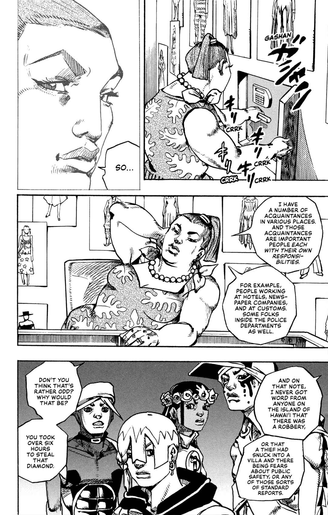 JoJo's Bizarre Adventure Part 9 – The JOJOLands Chapter 12 page 30