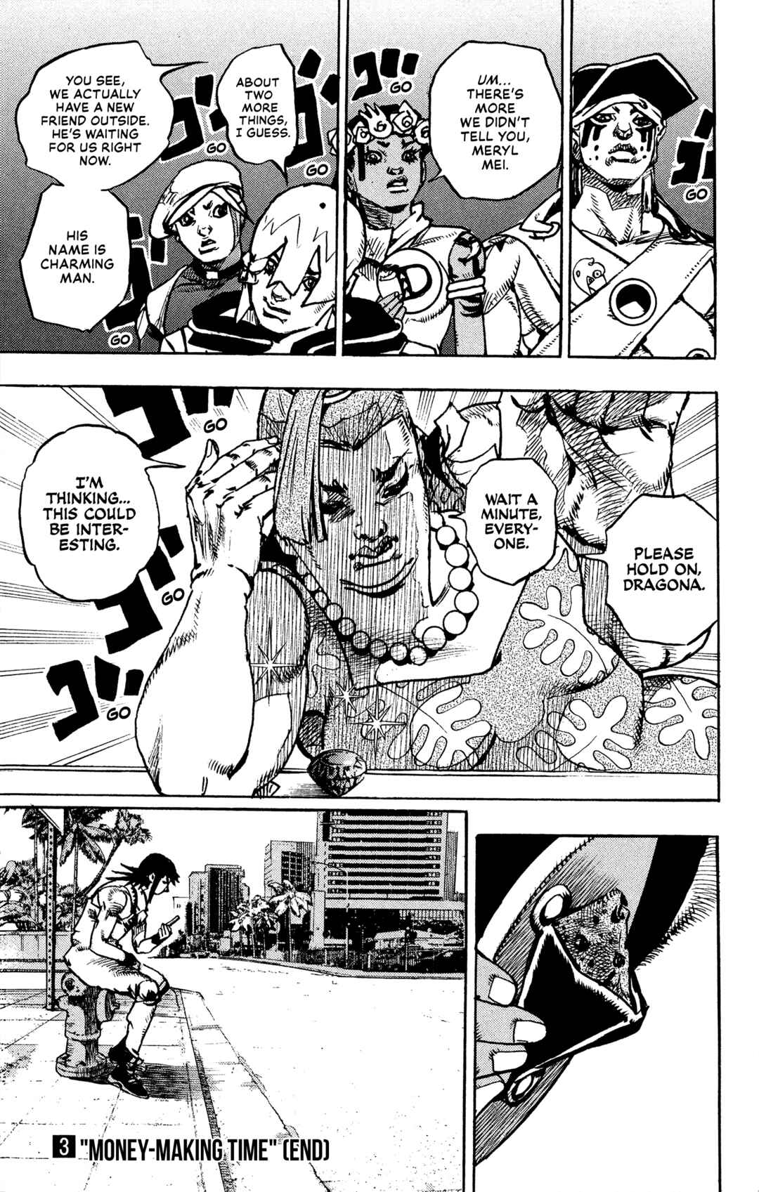 JoJo's Bizarre Adventure Part 9 – The JOJOLands Chapter 12 page 33