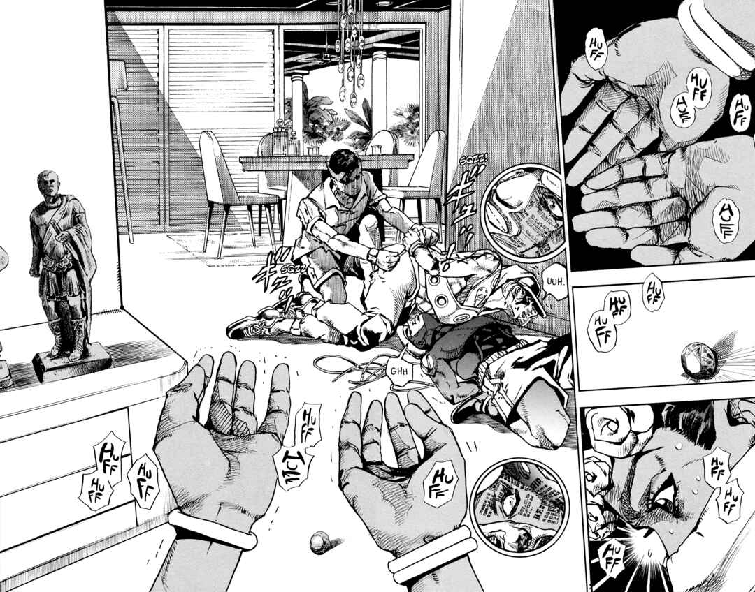 JoJo's Bizarre Adventure Part 9 – The JOJOLands Chapter 5 page 9
