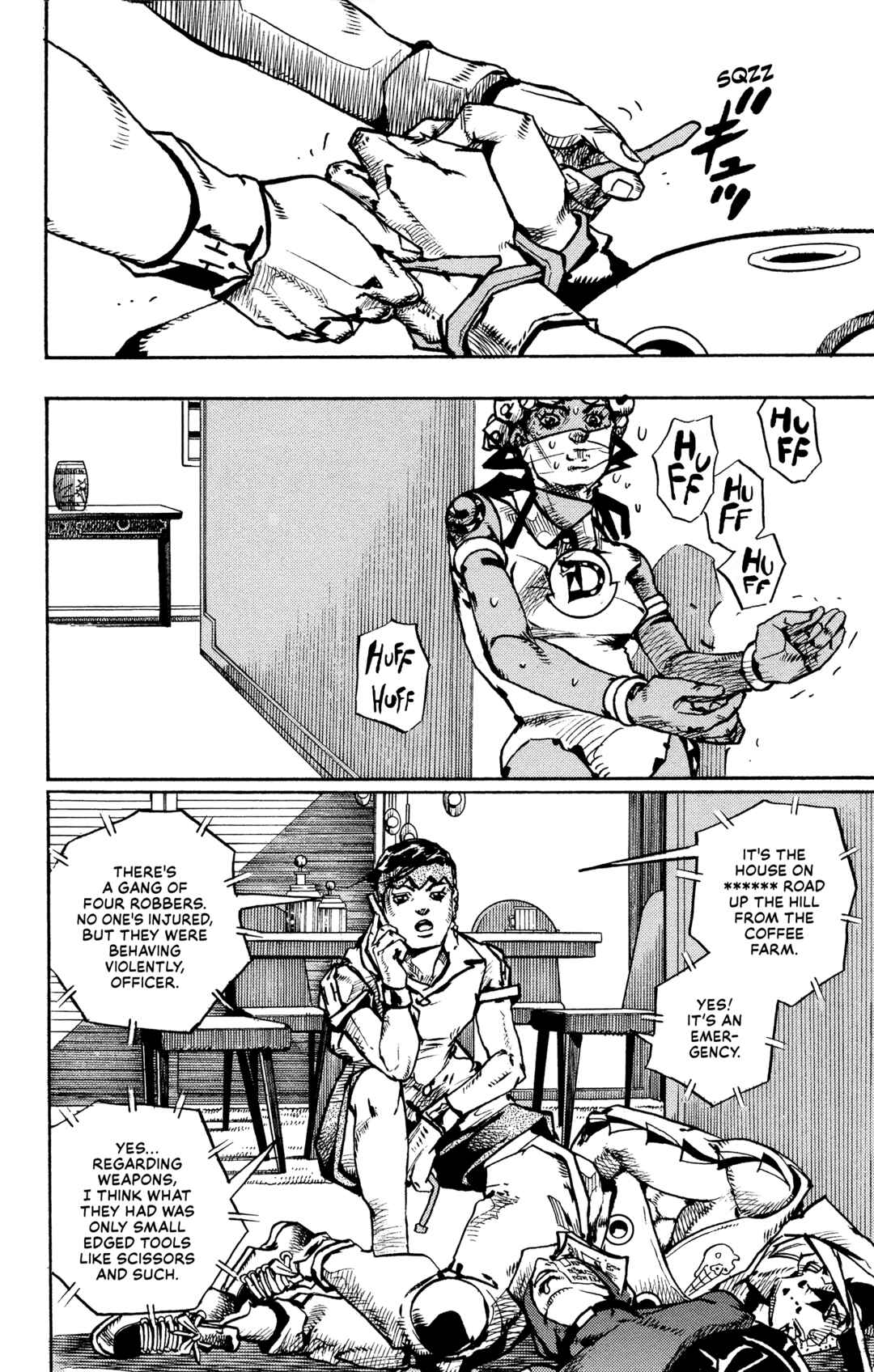 JoJo's Bizarre Adventure Part 9 – The JOJOLands Chapter 5 page 10
