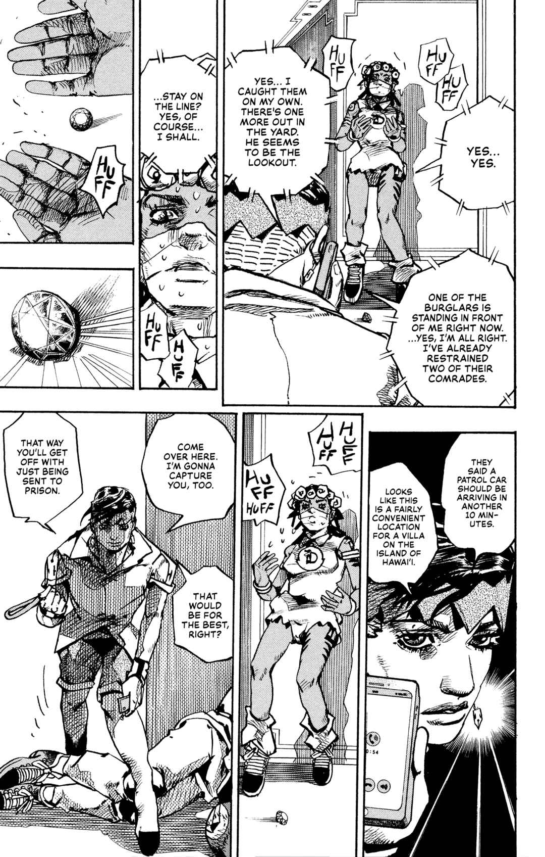 JoJo's Bizarre Adventure Part 9 – The JOJOLands Chapter 5 page 11