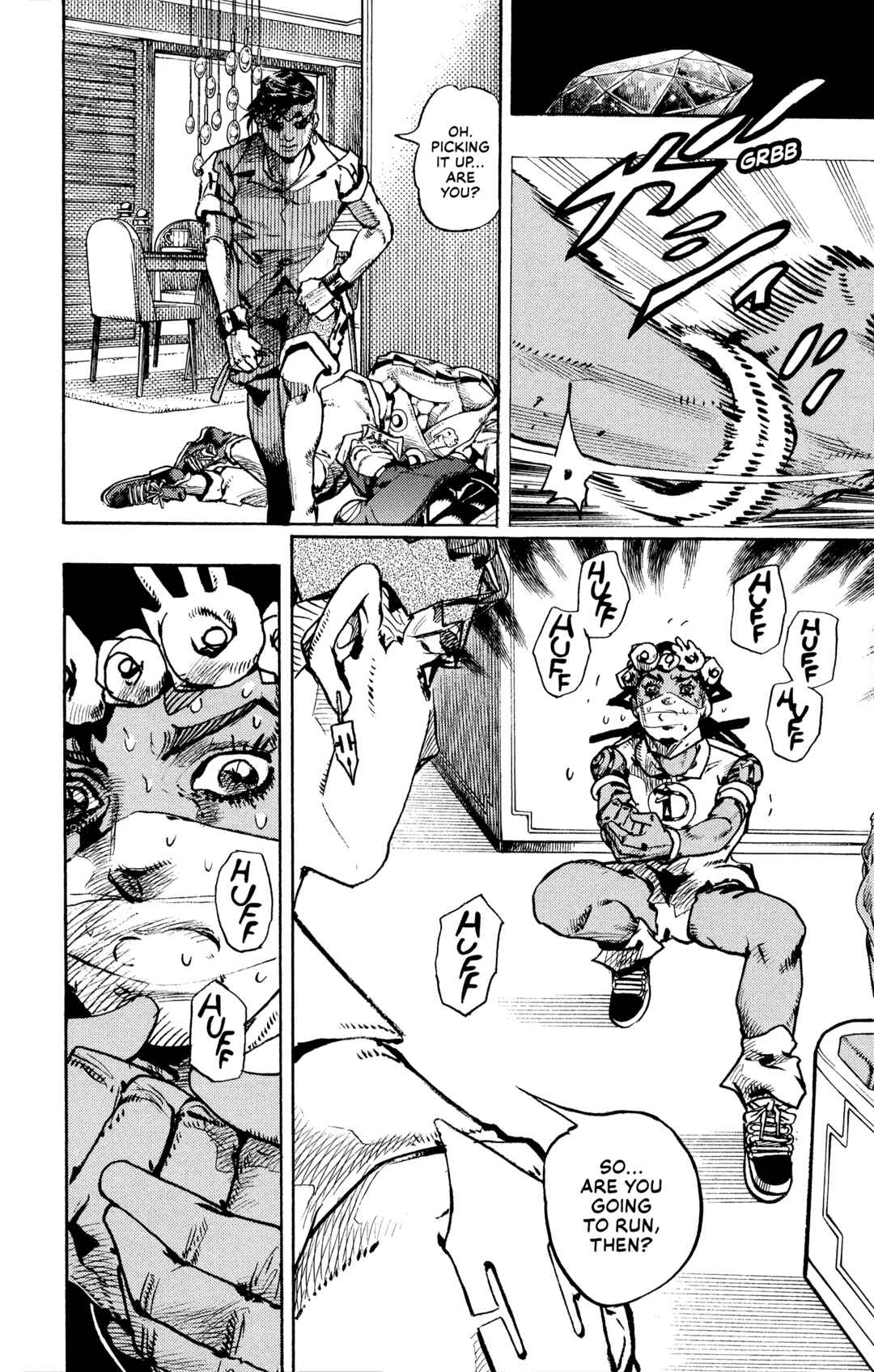 JoJo's Bizarre Adventure Part 9 – The JOJOLands Chapter 5 page 12