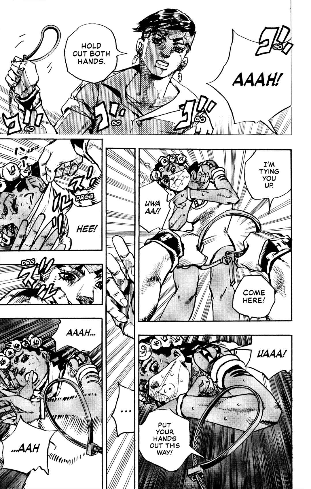 JoJo's Bizarre Adventure Part 9 – The JOJOLands Chapter 5 page 17