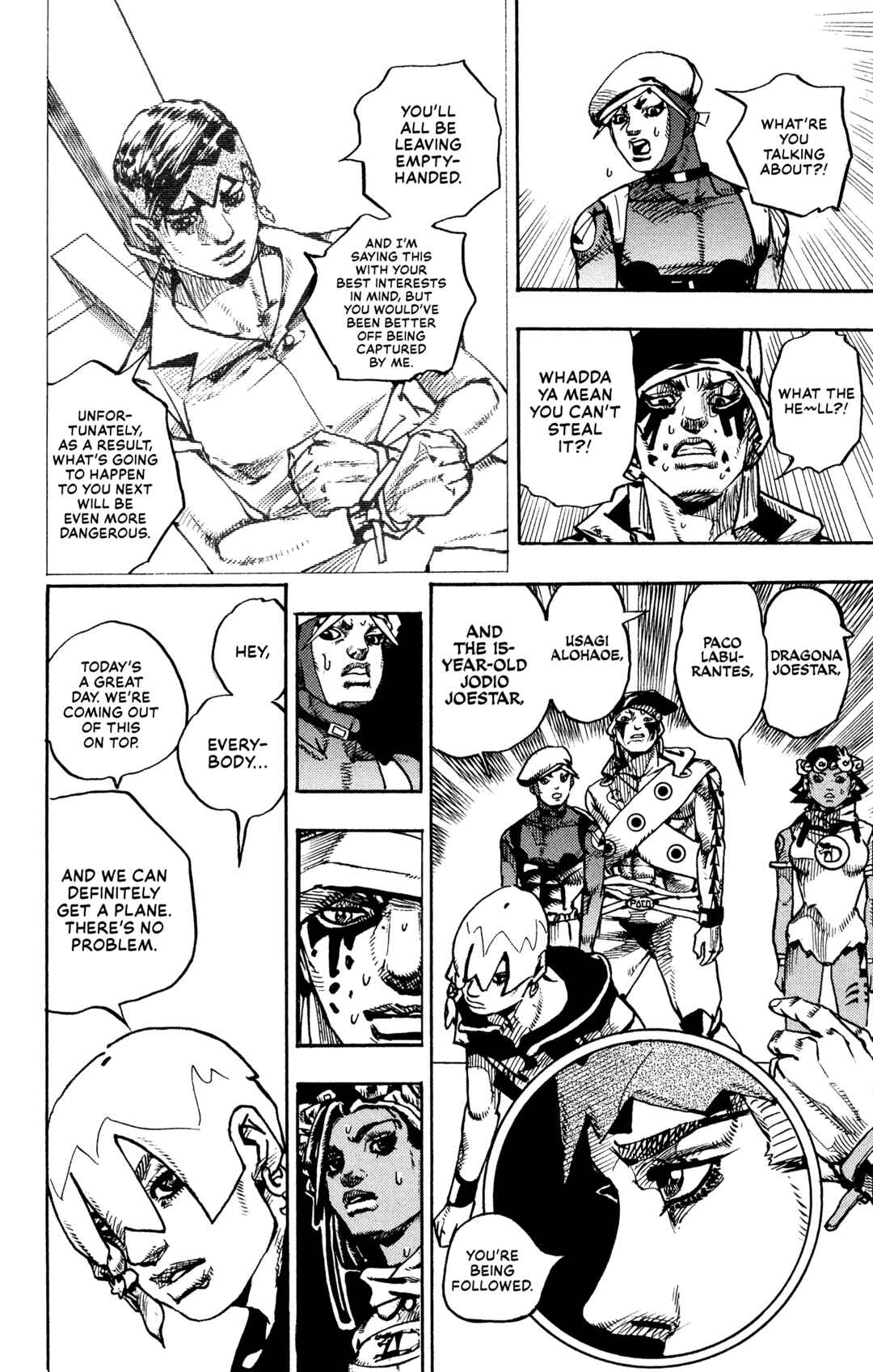 JoJo's Bizarre Adventure Part 9 – The JOJOLands Chapter 5 page 27