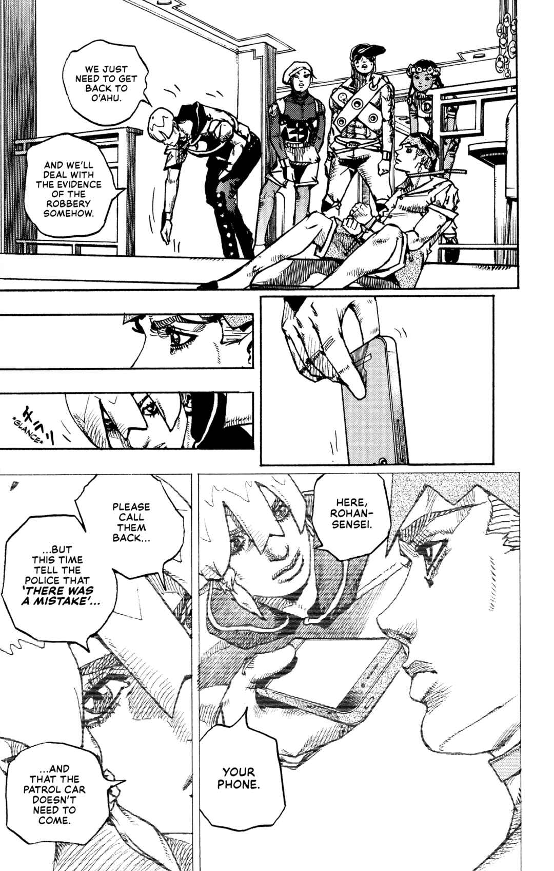 JoJo's Bizarre Adventure Part 9 – The JOJOLands Chapter 5 page 28