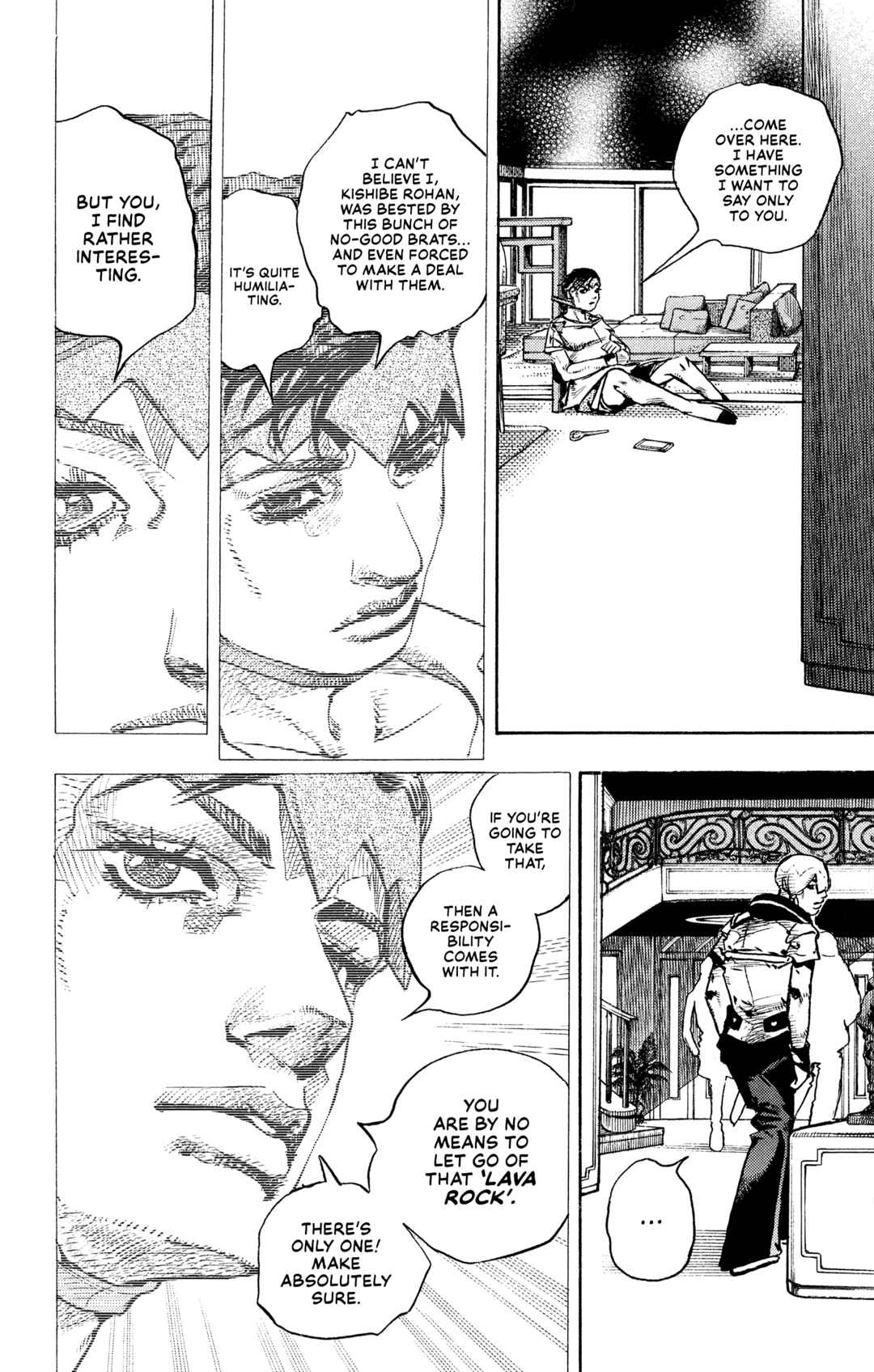 JoJo's Bizarre Adventure Part 9 – The JOJOLands Chapter 5 page 40