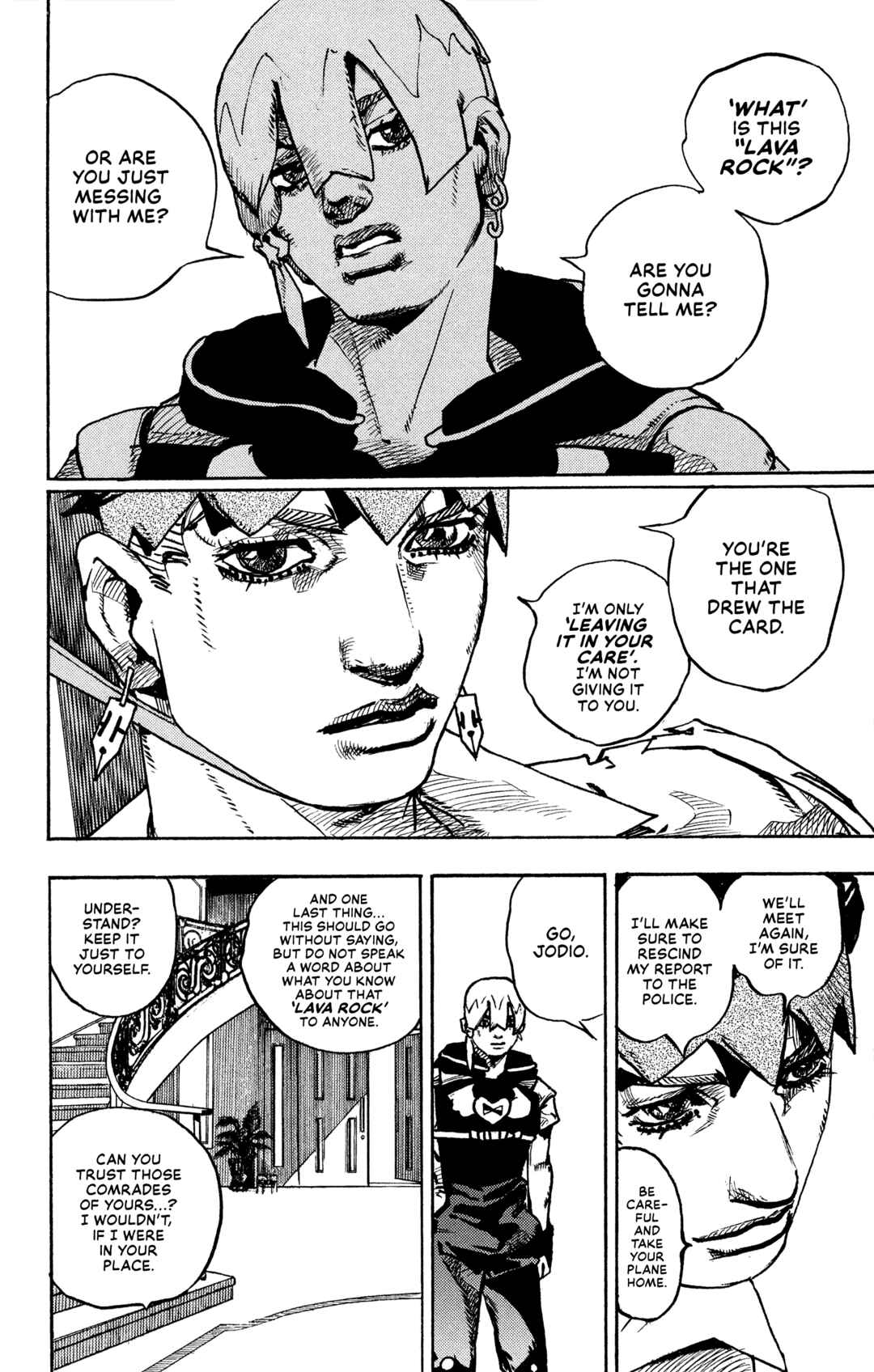 JoJo's Bizarre Adventure Part 9 – The JOJOLands Chapter 5 page 42