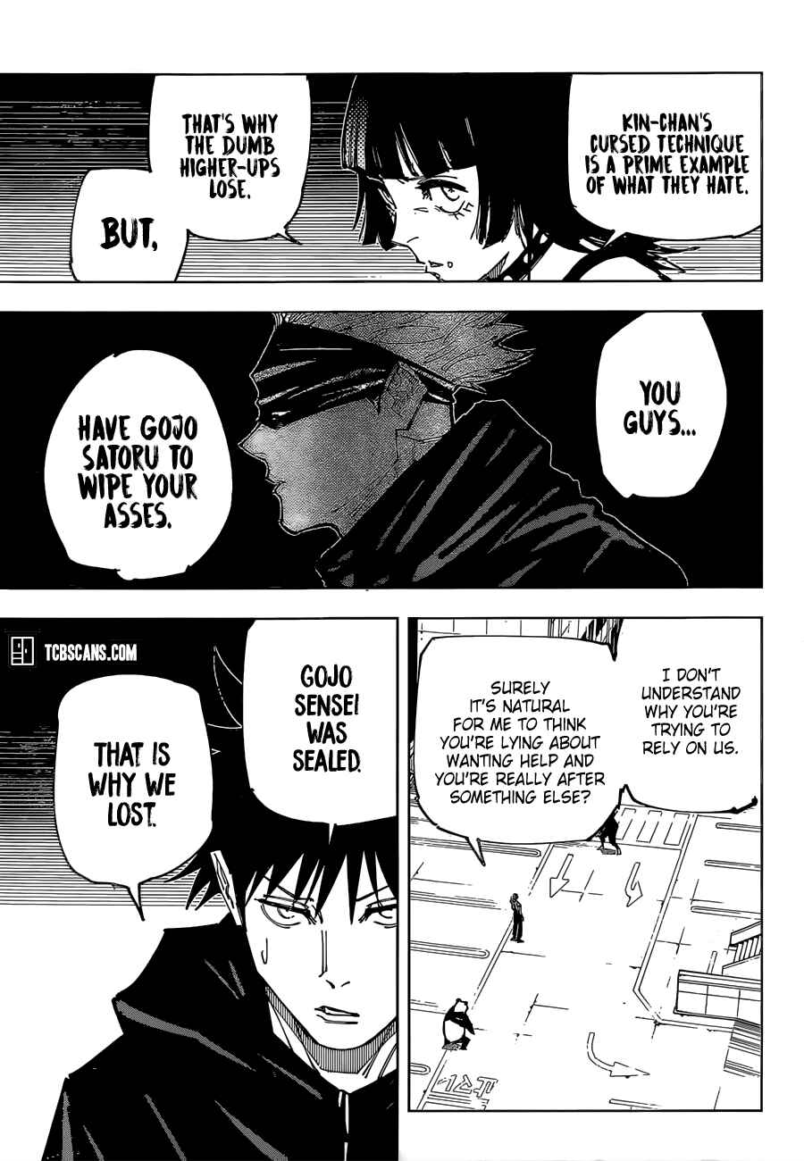 Jujutsu Kaisen Chapter 155 page 17