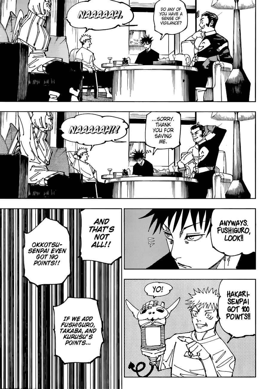 Jujutsu Kaisen Chapter 199 page 9