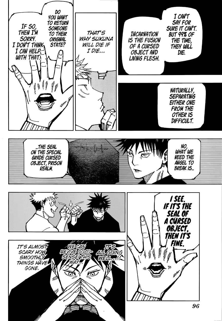 Jujutsu Kaisen Chapter 199 page 16