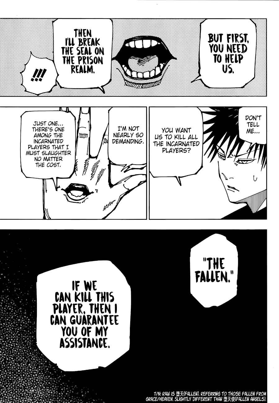 Jujutsu Kaisen Chapter 199 page 17