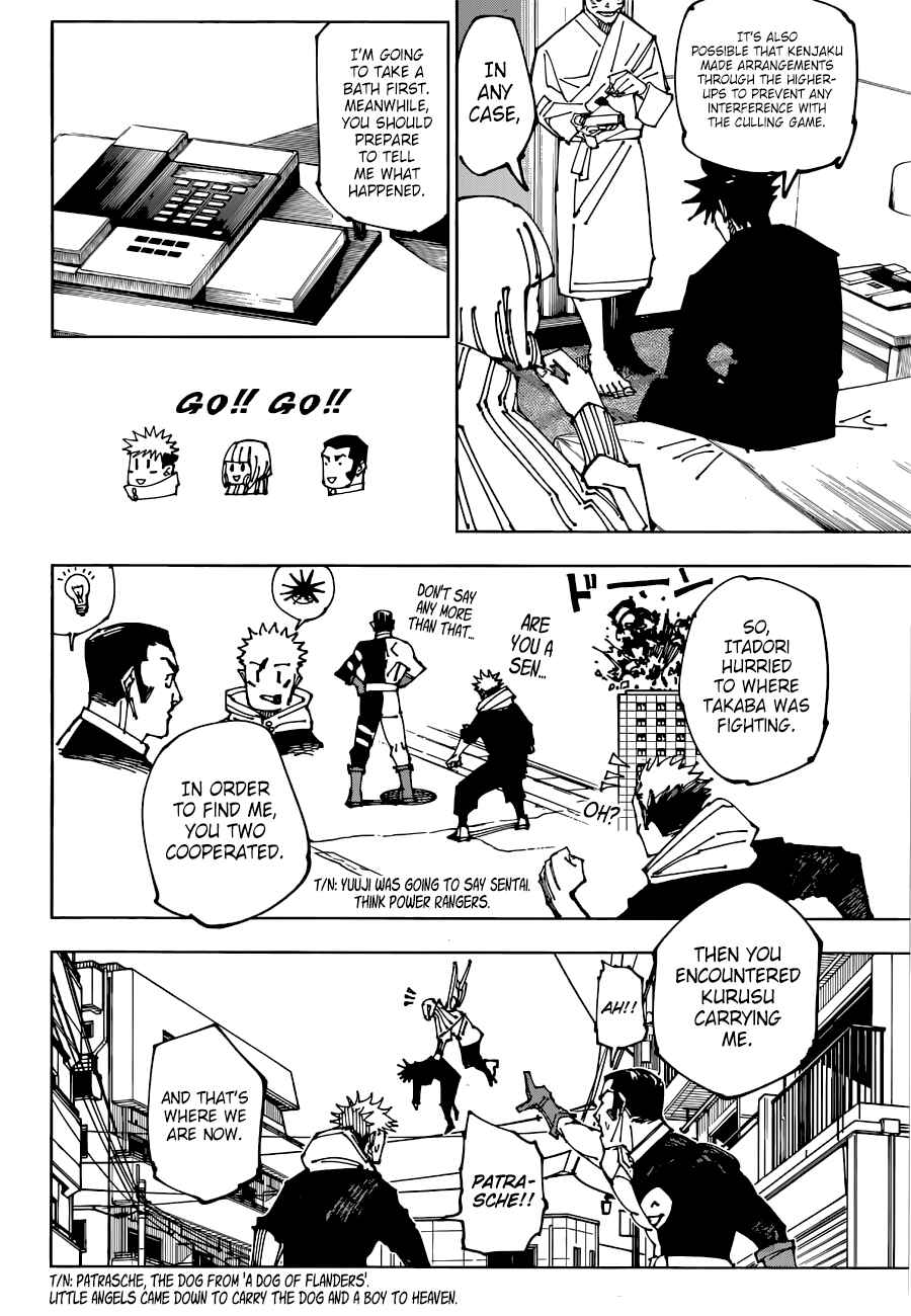 Jujutsu Kaisen Chapter 199 page 8