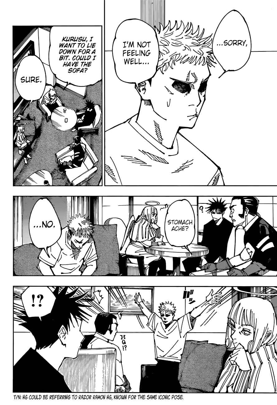 Jujutsu Kaisen Chapter 200 page 2