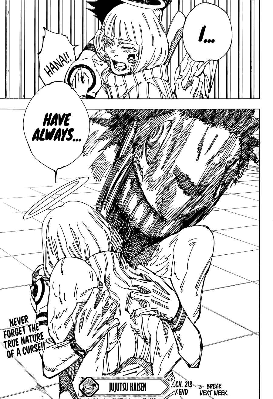 Jujutsu Kaisen Chapter 213 page 15