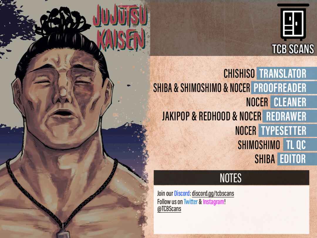 Jujutsu Kaisen Chapter 213 page 1