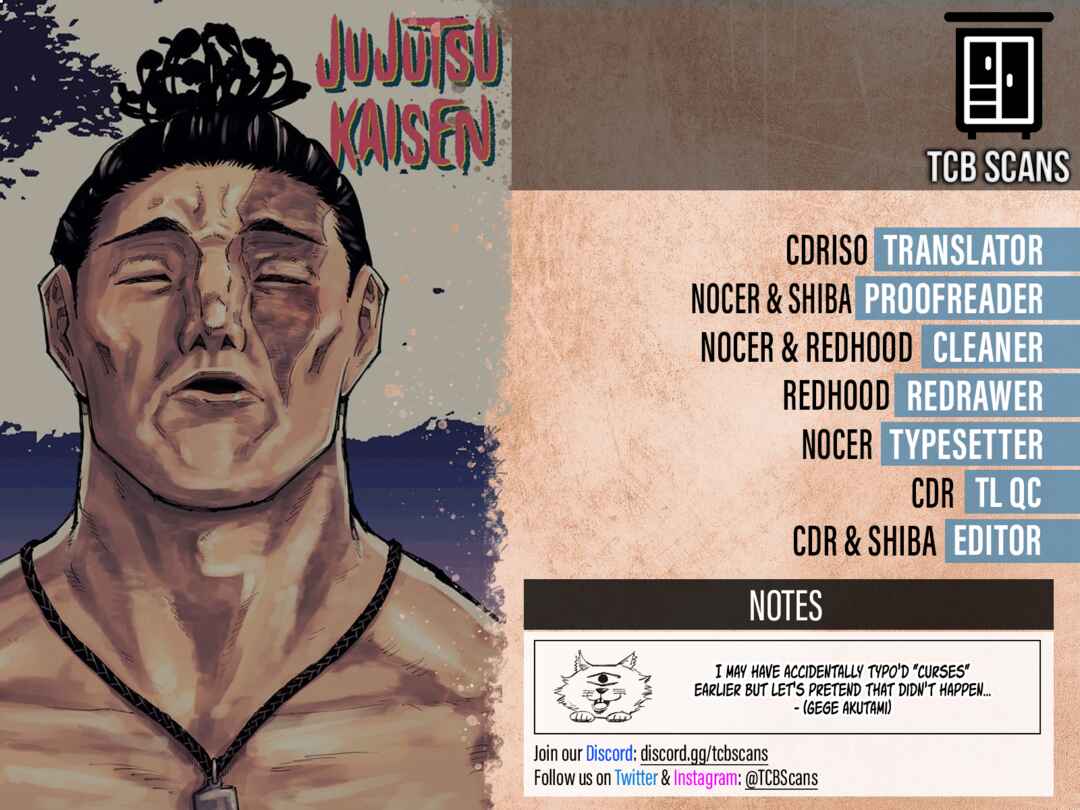 Jujutsu Kaisen Chapter 216 page 1