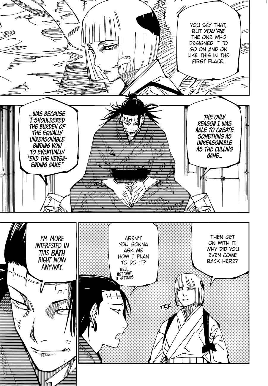 Jujutsu Kaisen Chapter 216 page 3