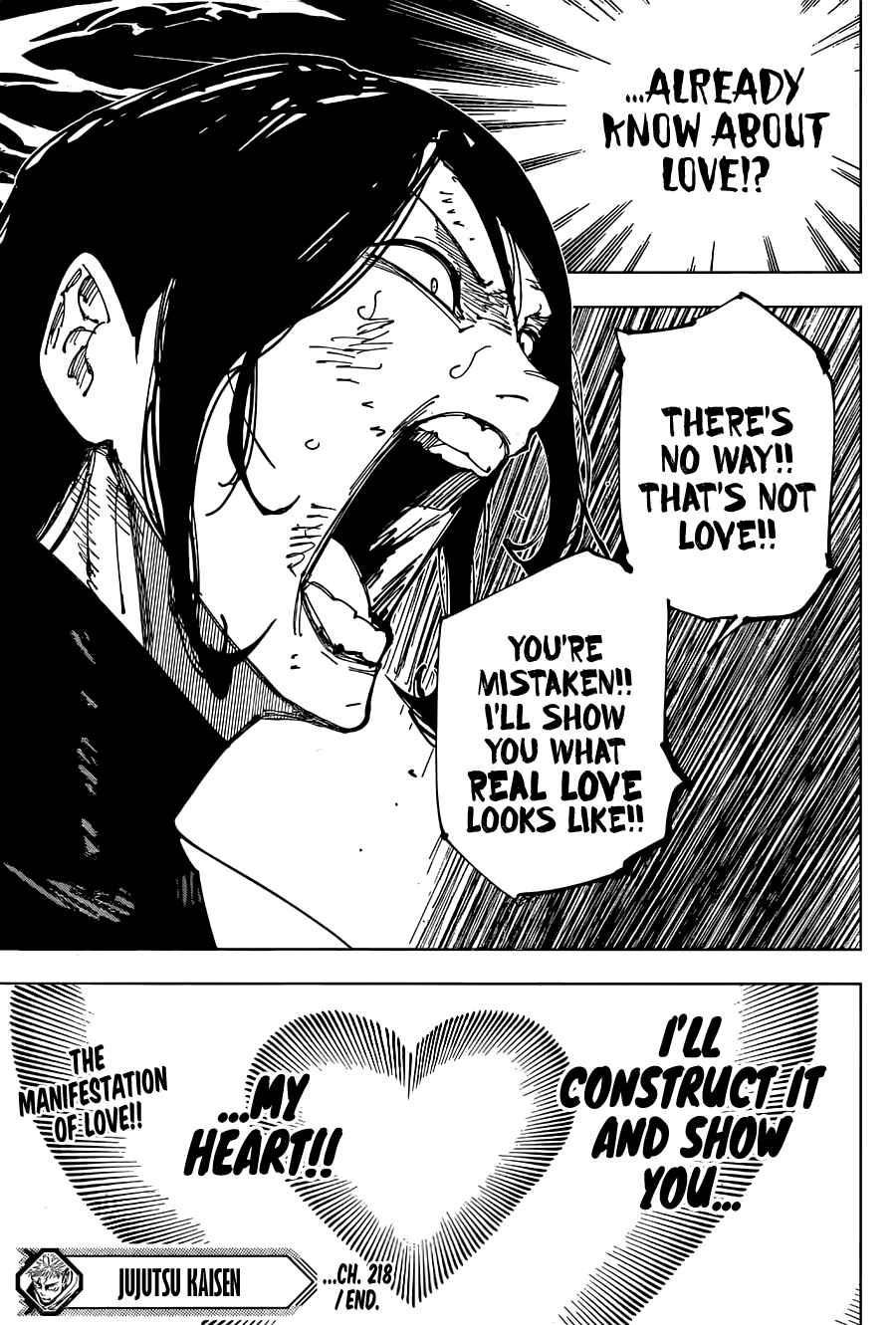 Jujutsu Kaisen Chapter 218 page 19
