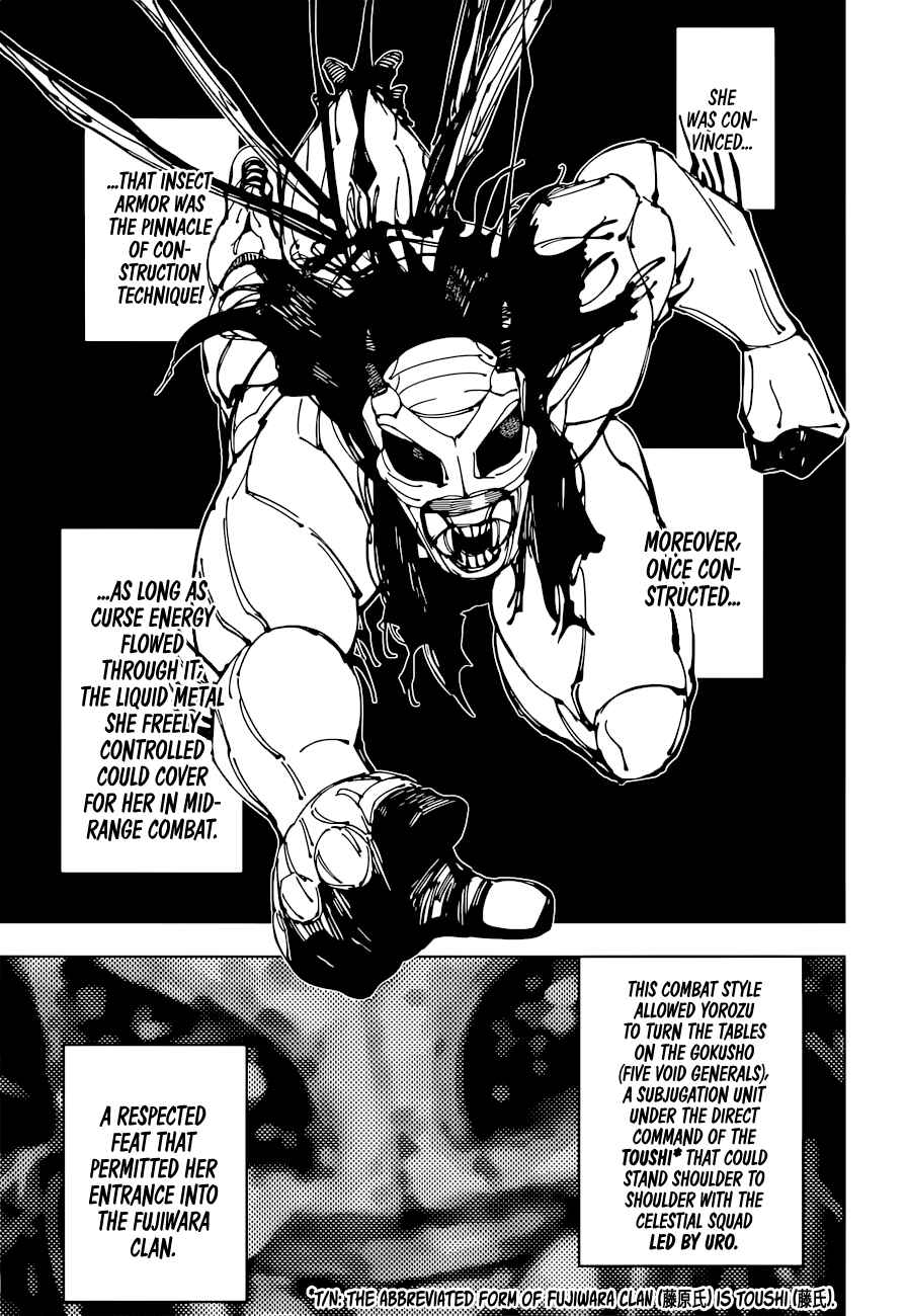 Jujutsu Kaisen Chapter 218 page 3