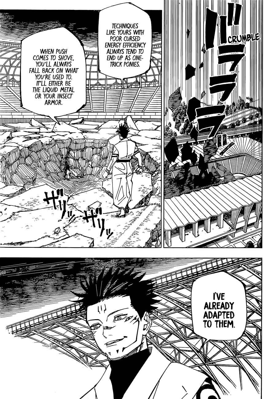 Jujutsu Kaisen Chapter 219 page 17