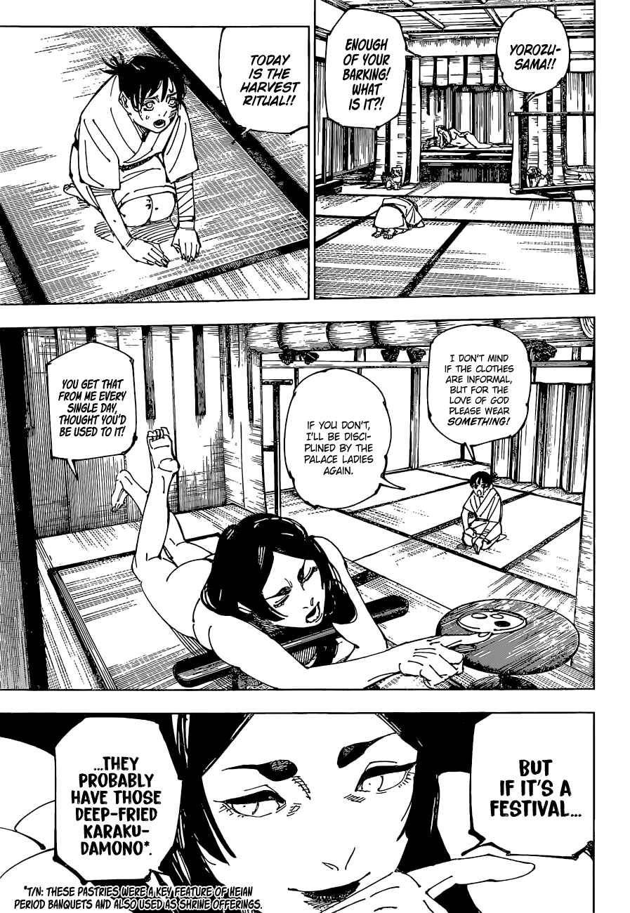 Jujutsu Kaisen Chapter 219 page 3