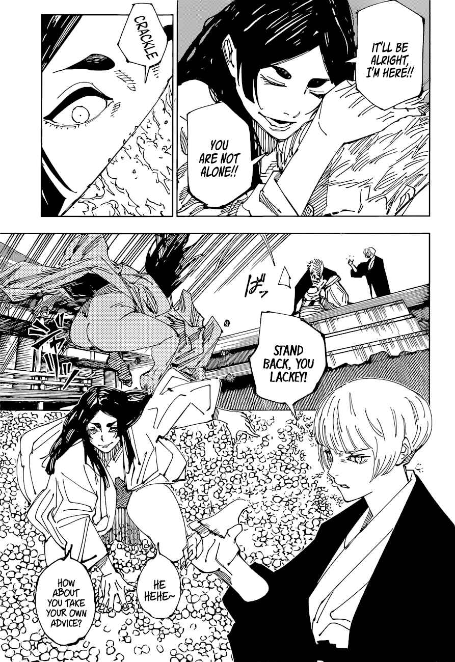 Jujutsu Kaisen Chapter 219 page 7
