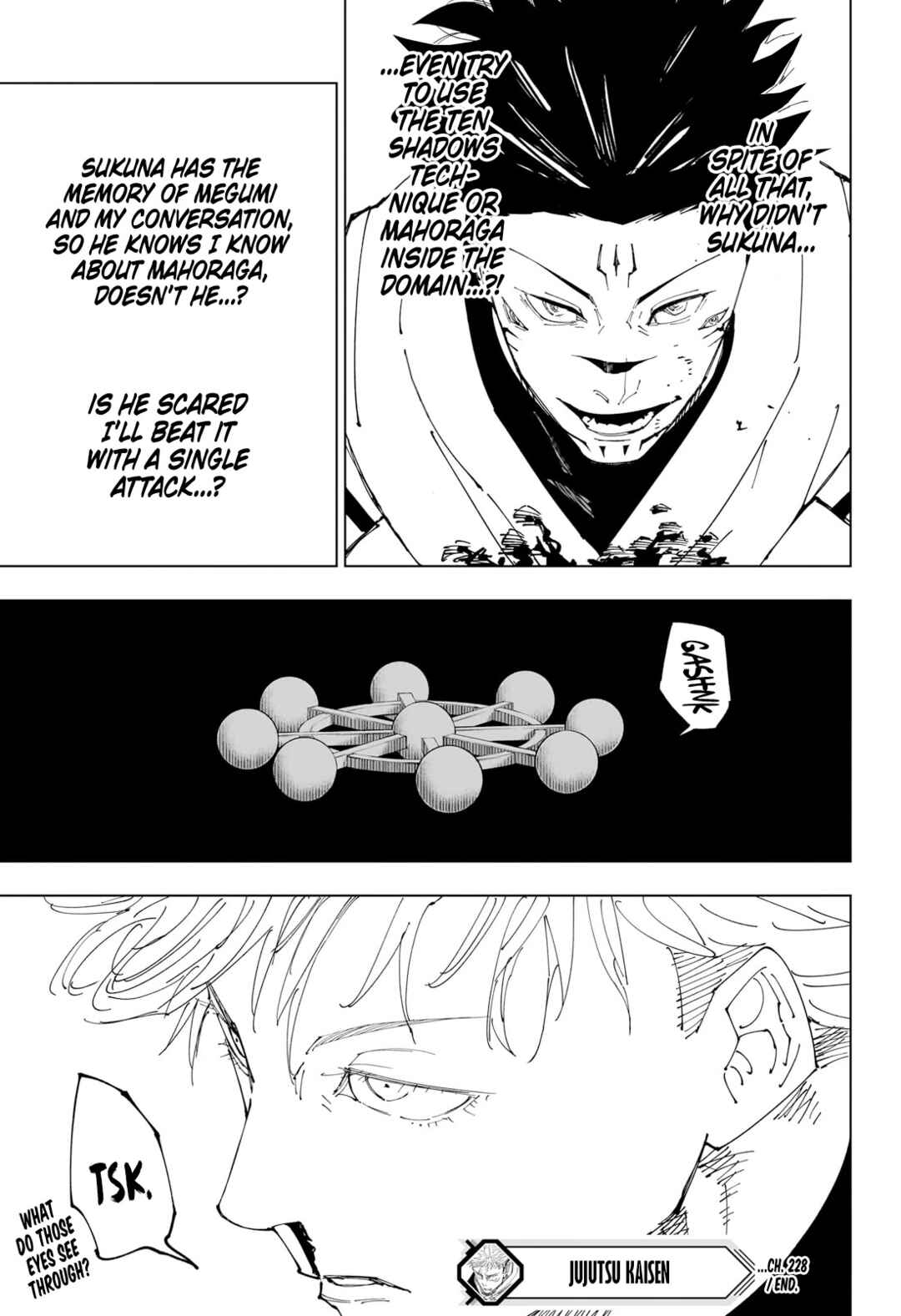 Jujutsu Kaisen Chapter 228 page 18