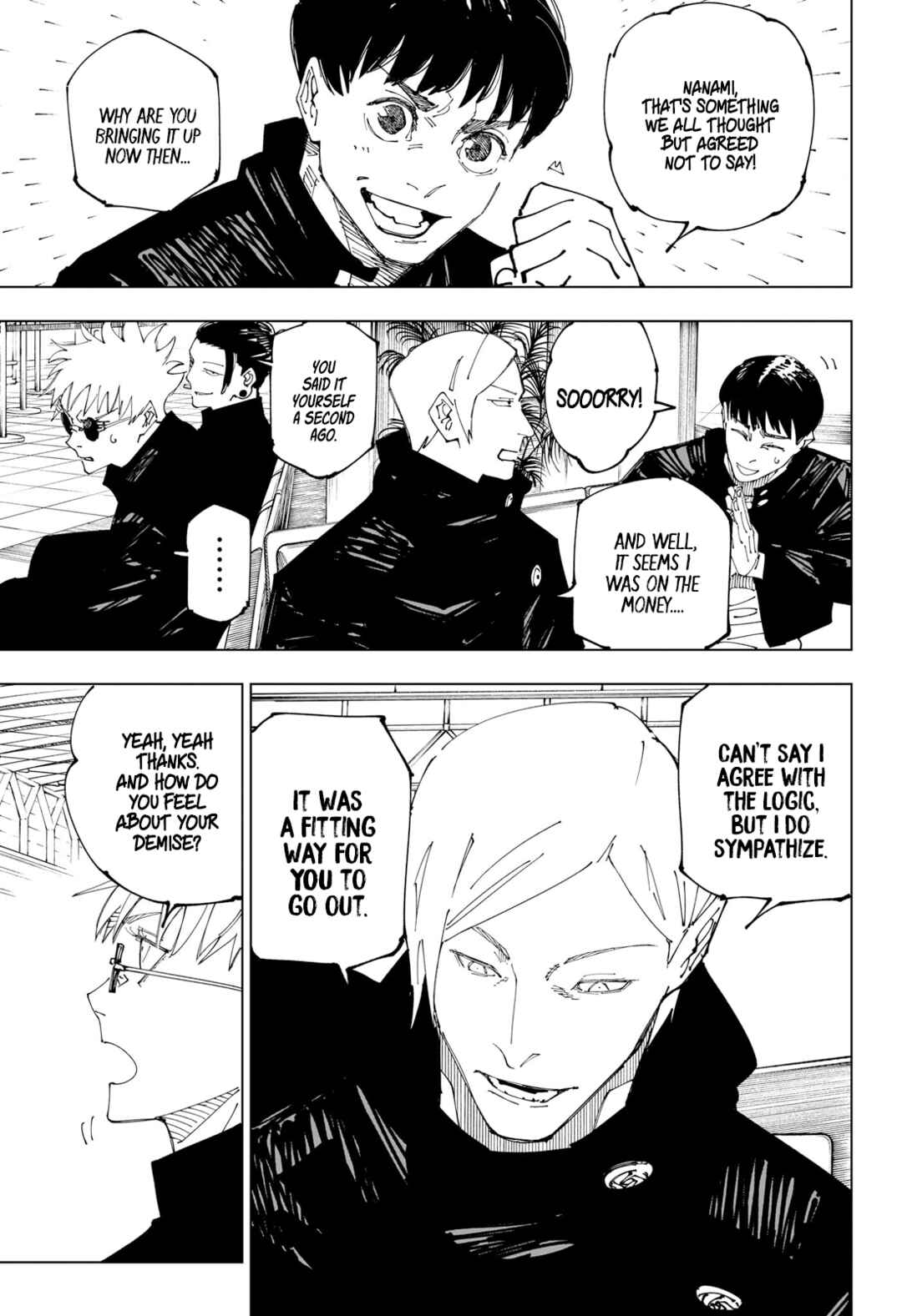 Jujutsu Kaisen Chapter 236 page 7