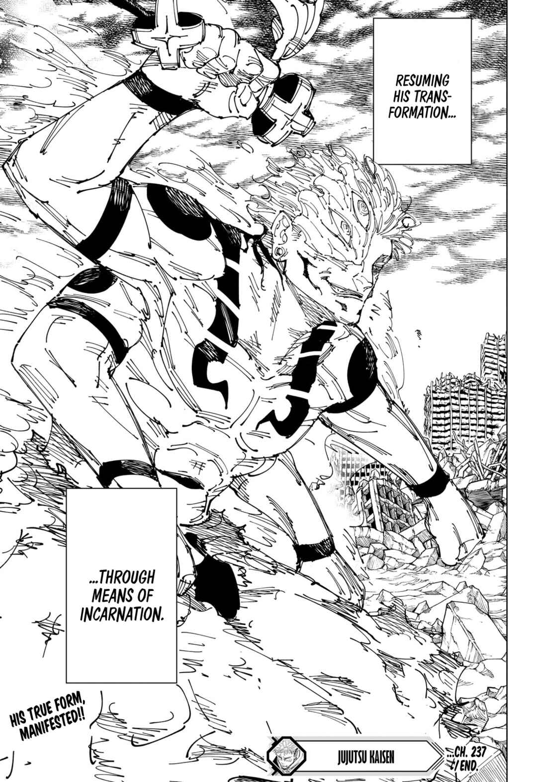 Jujutsu Kaisen Chapter 237 page 19