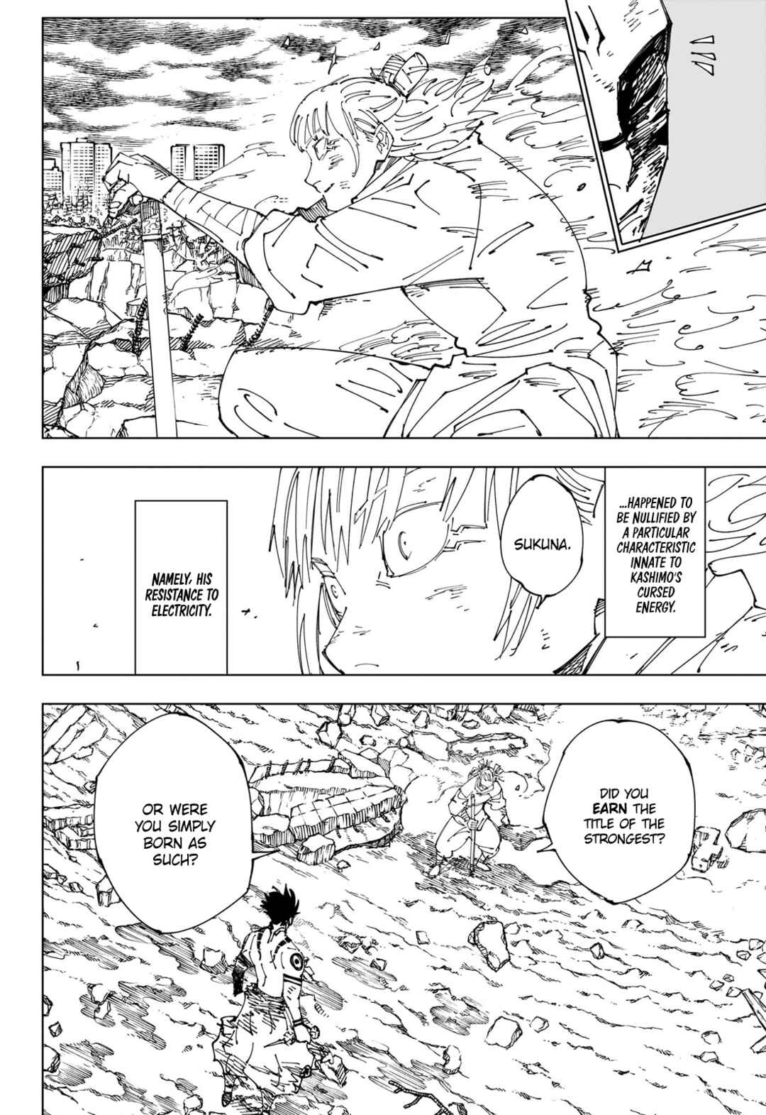 Jujutsu Kaisen Chapter 237 page 8