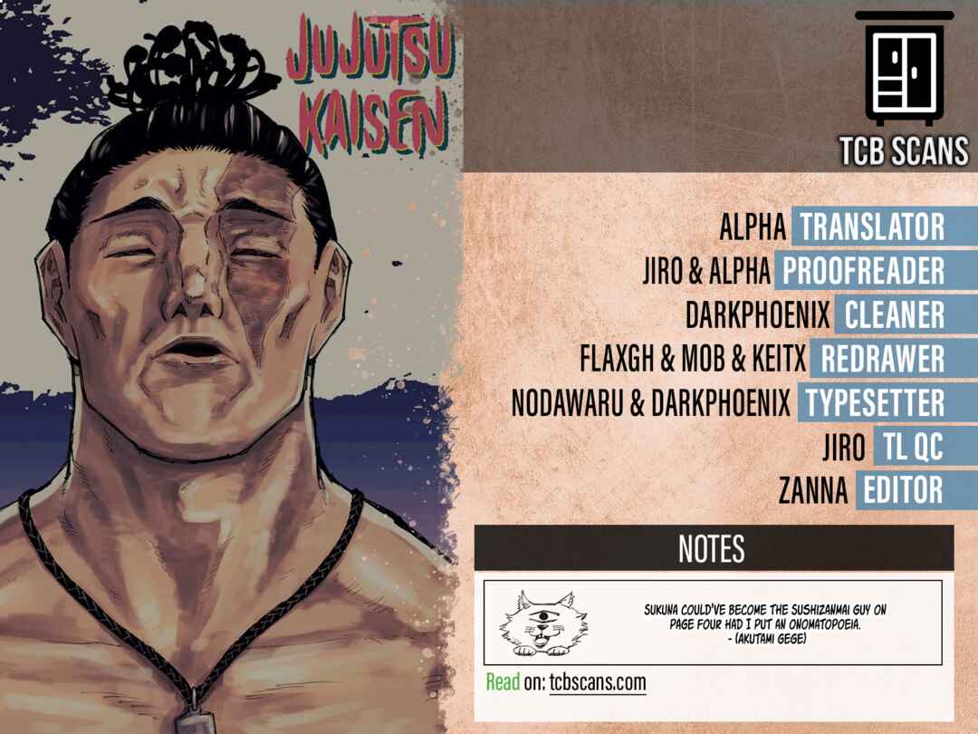 Jujutsu Kaisen Chapter 266 page 1