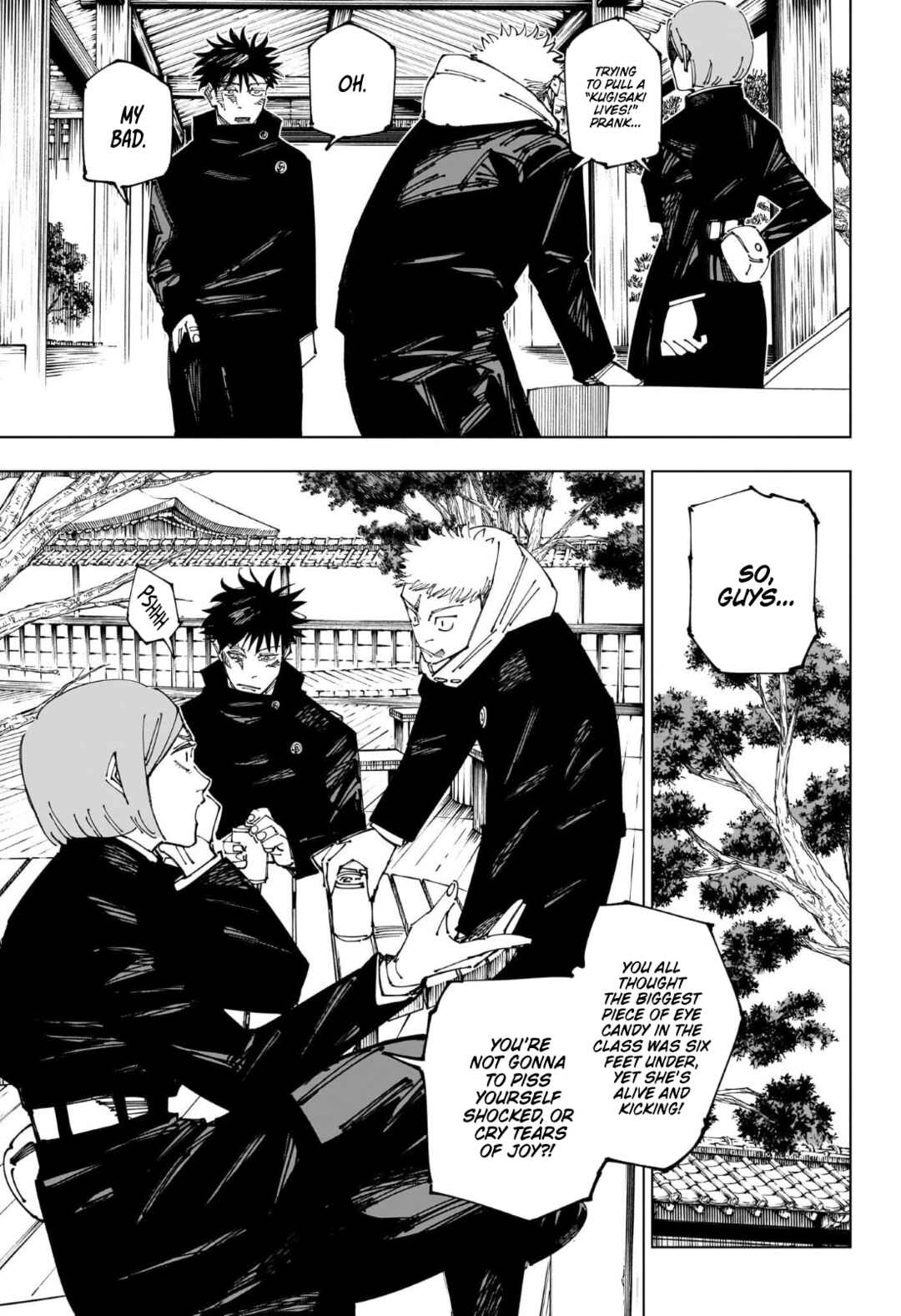 Jujutsu Kaisen Chapter 268 page 12