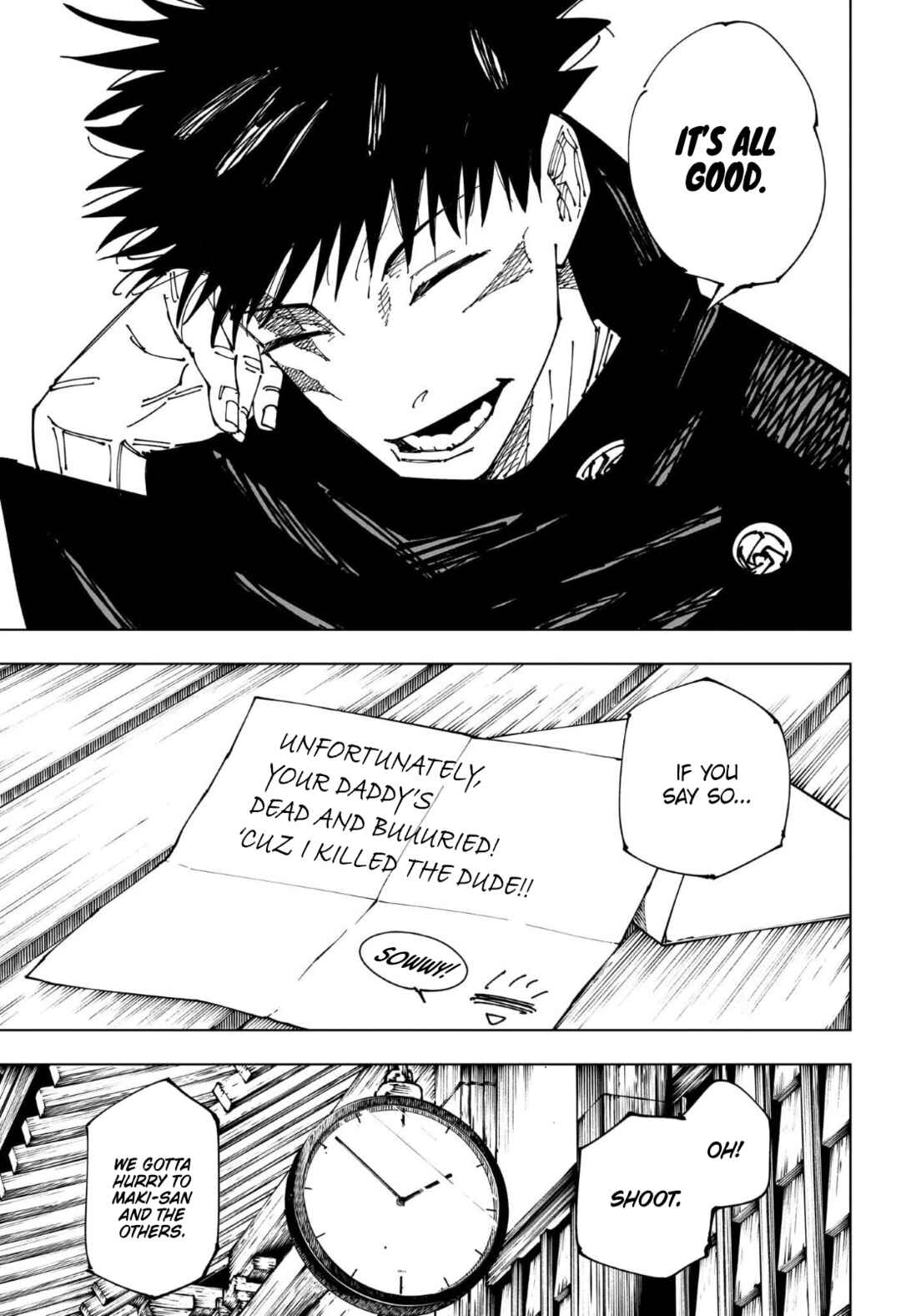 Jujutsu Kaisen Chapter 268 page 16