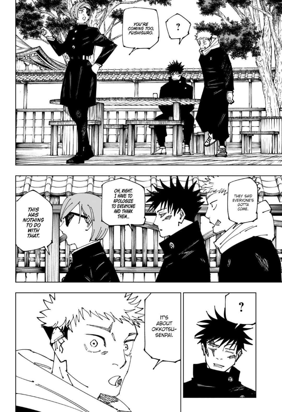 Jujutsu Kaisen Chapter 268 page 17
