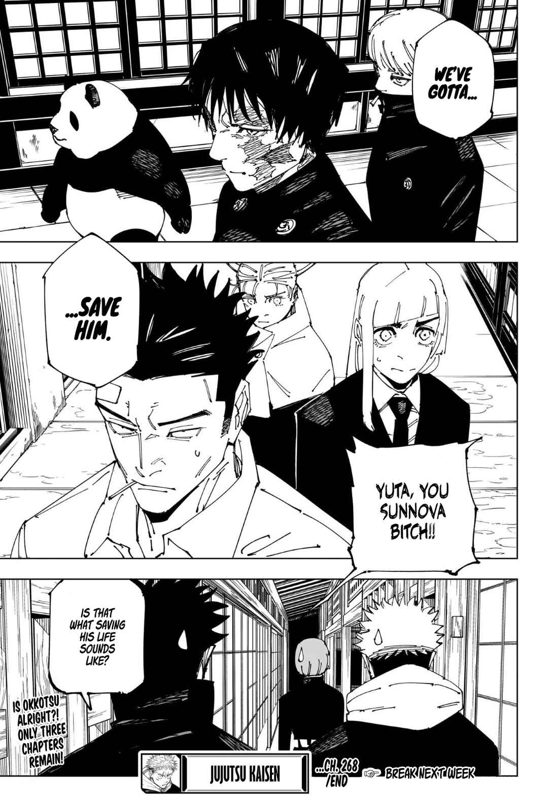 Jujutsu Kaisen Chapter 268 page 18
