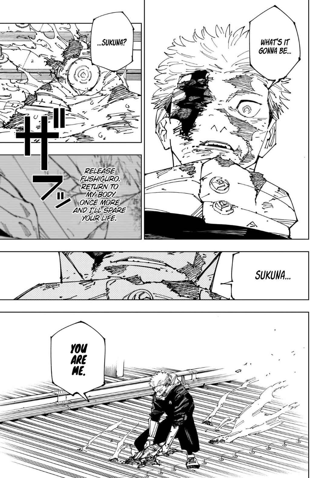 Jujutsu Kaisen Chapter 268 page 6