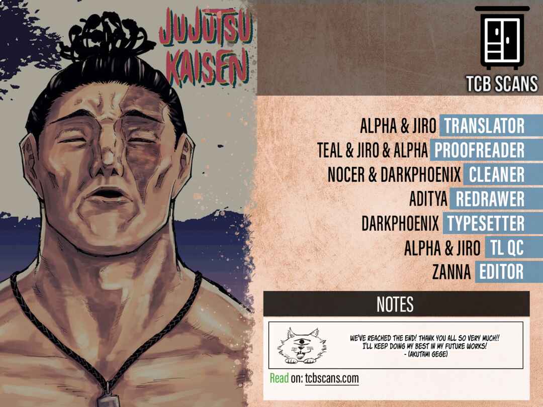 Jujutsu Kaisen Chapter 271 page 1