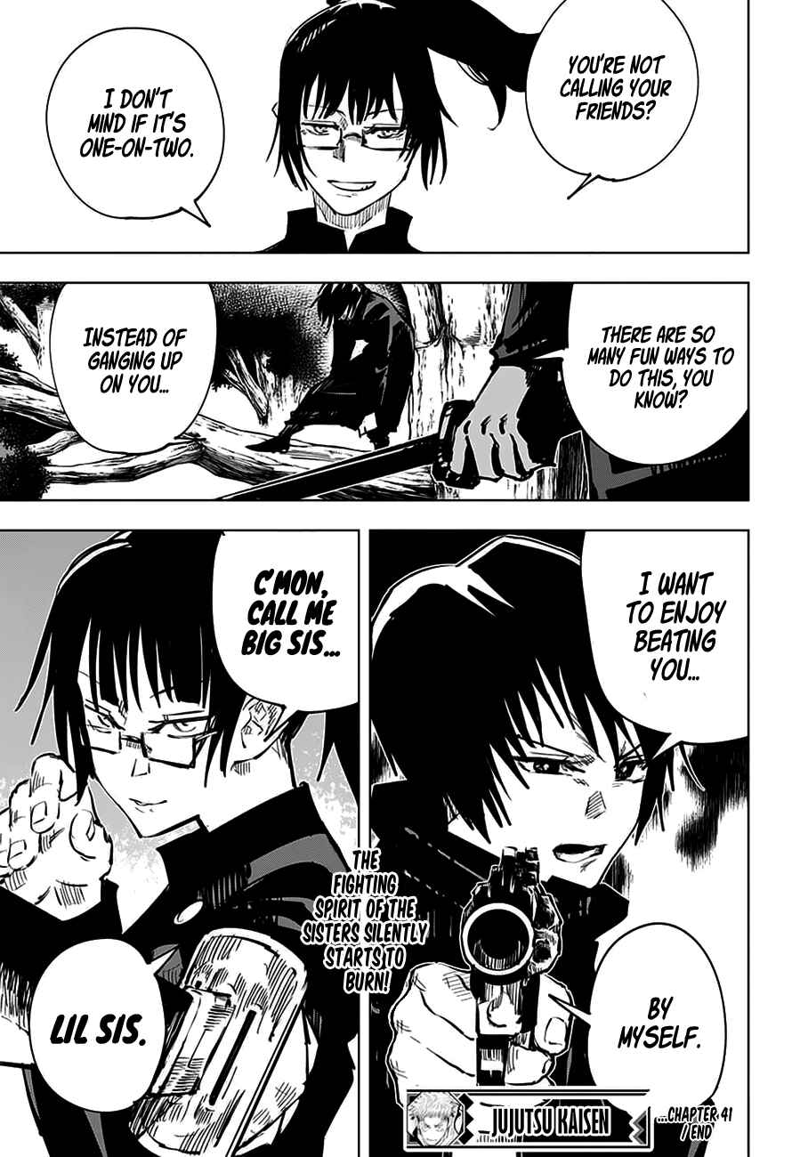 Jujutsu Kaisen Chapter 41 page 19