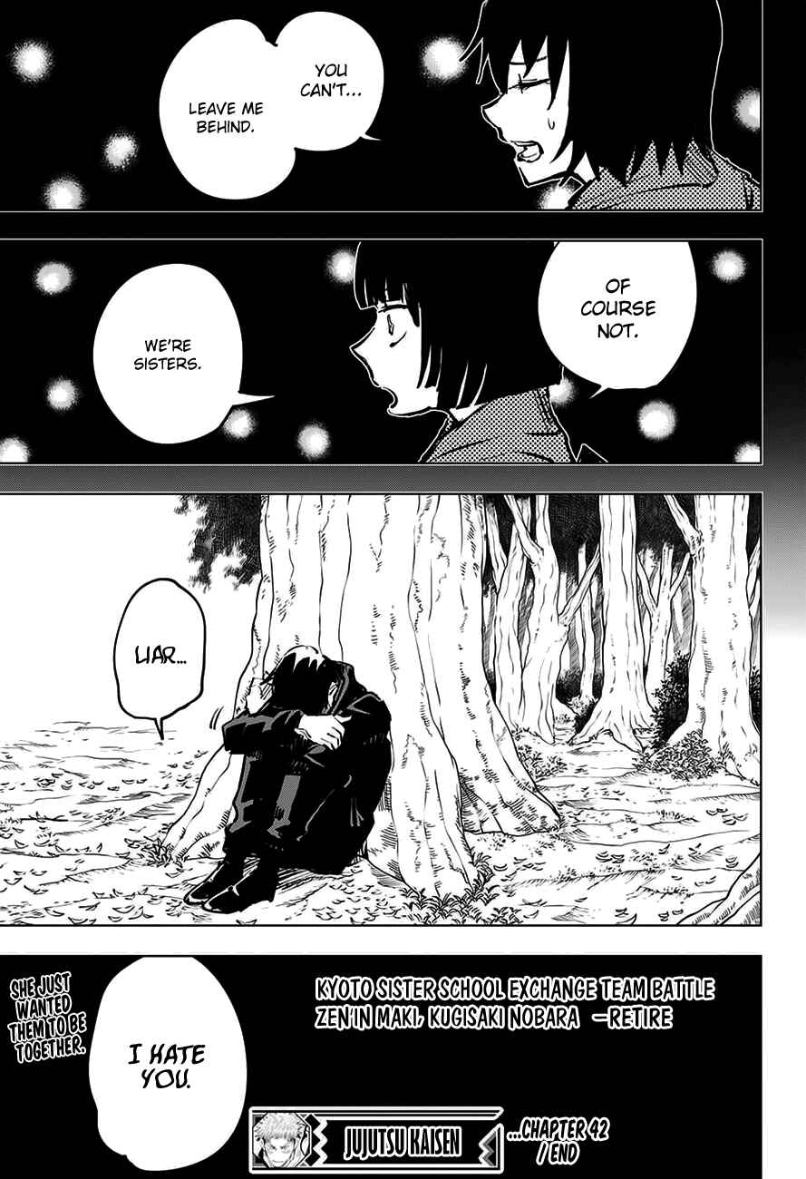Jujutsu Kaisen Chapter 42 page 19