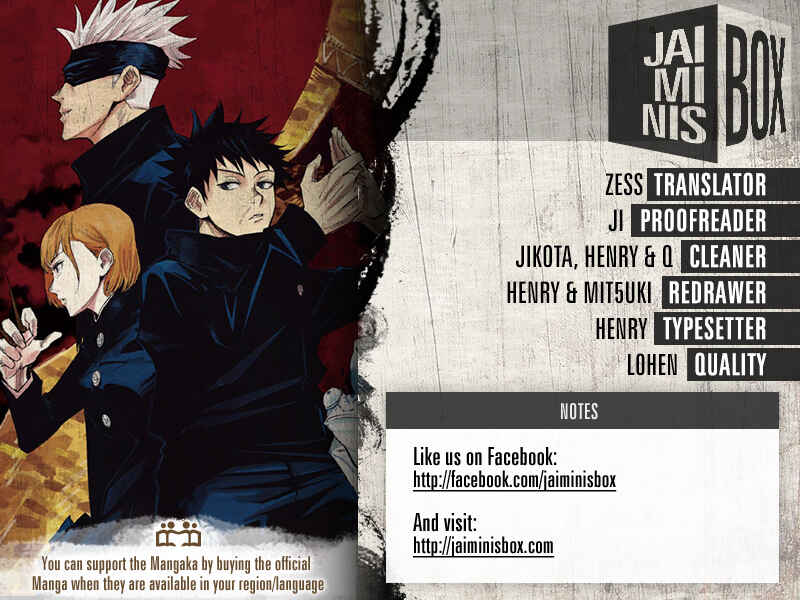 Jujutsu Kaisen Chapter 51 page 1