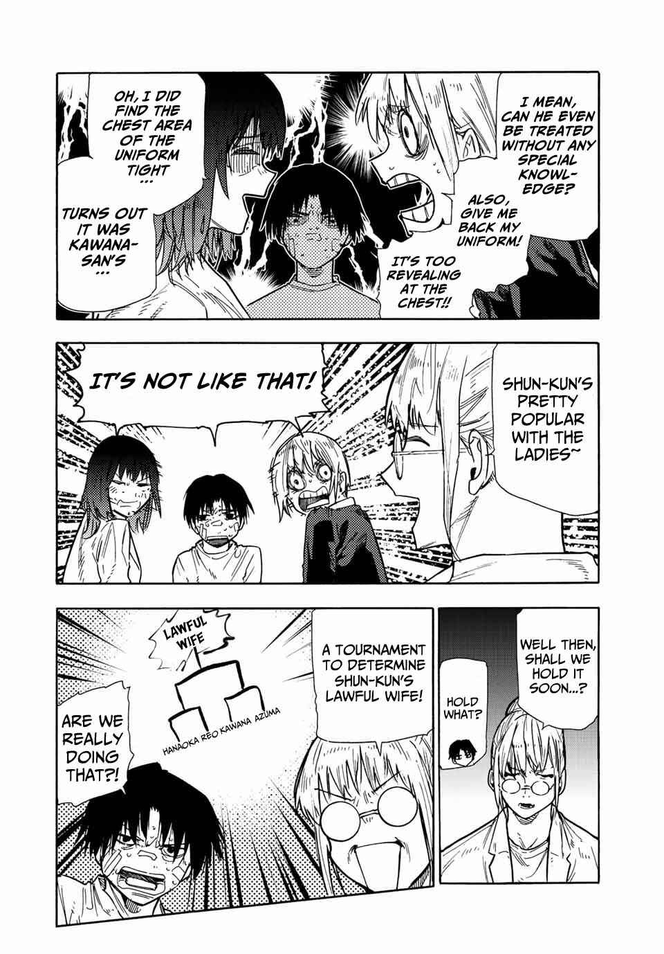 Juujika no Rokunin Chapter 134 page 9