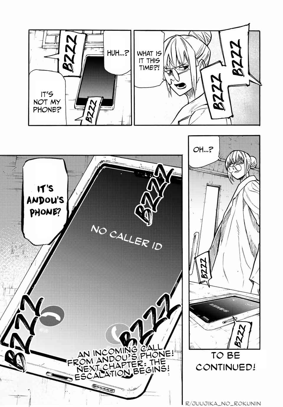 Juujika no Rokunin Chapter 140 page 18