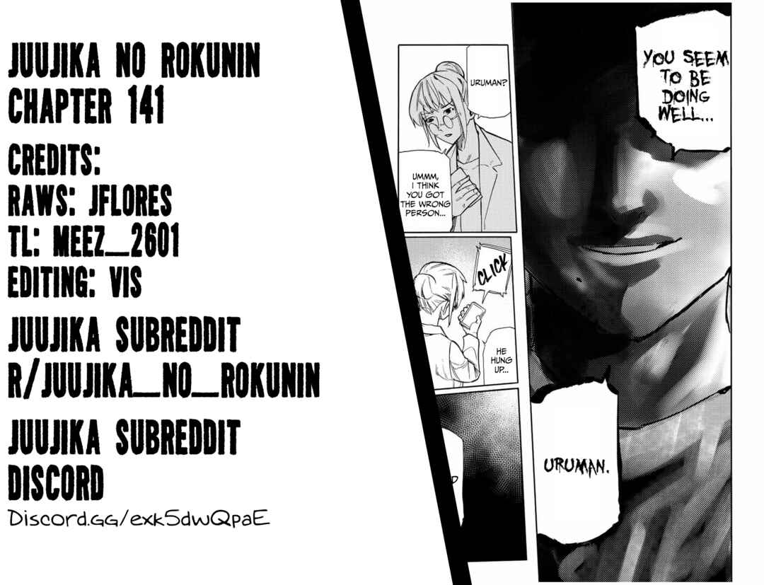 Juujika no Rokunin Chapter 141 page 20