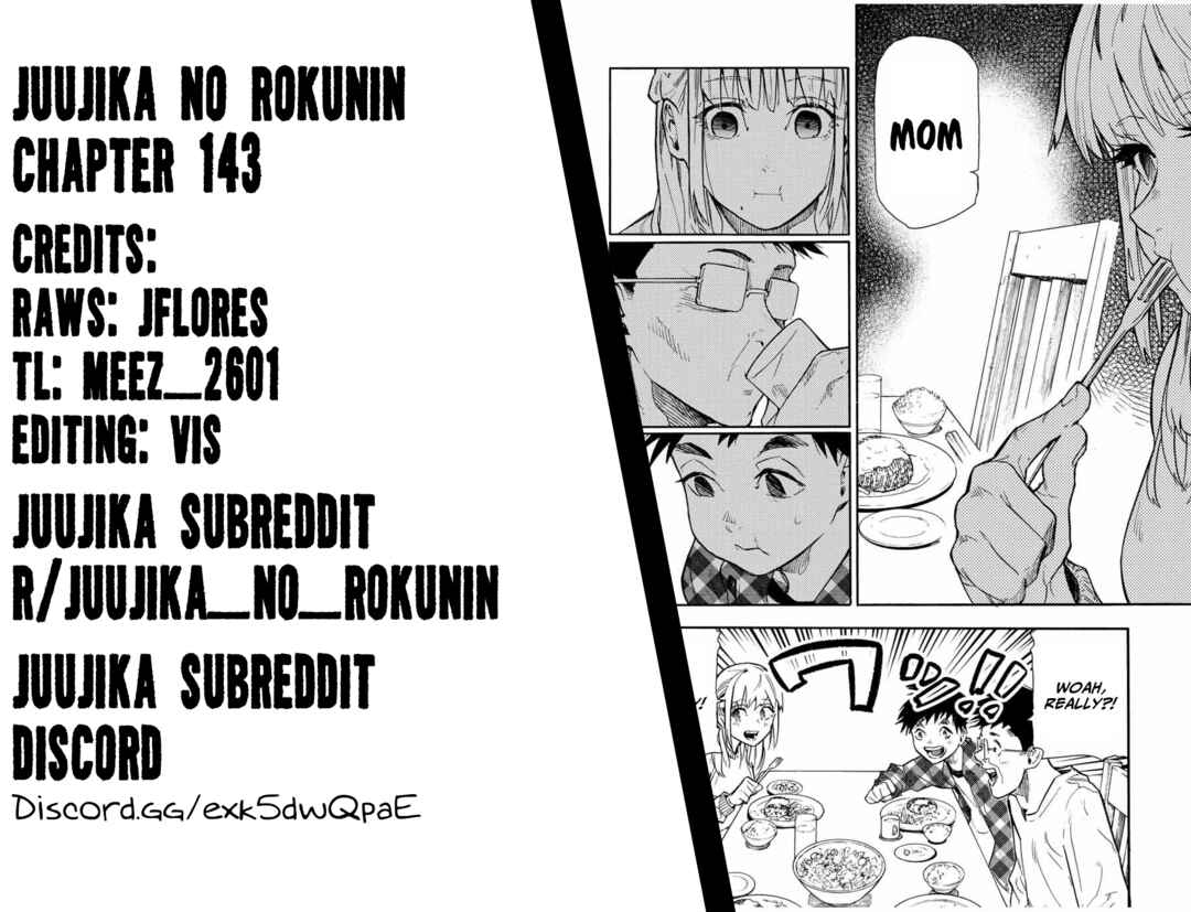Juujika no Rokunin Chapter 143 page 20