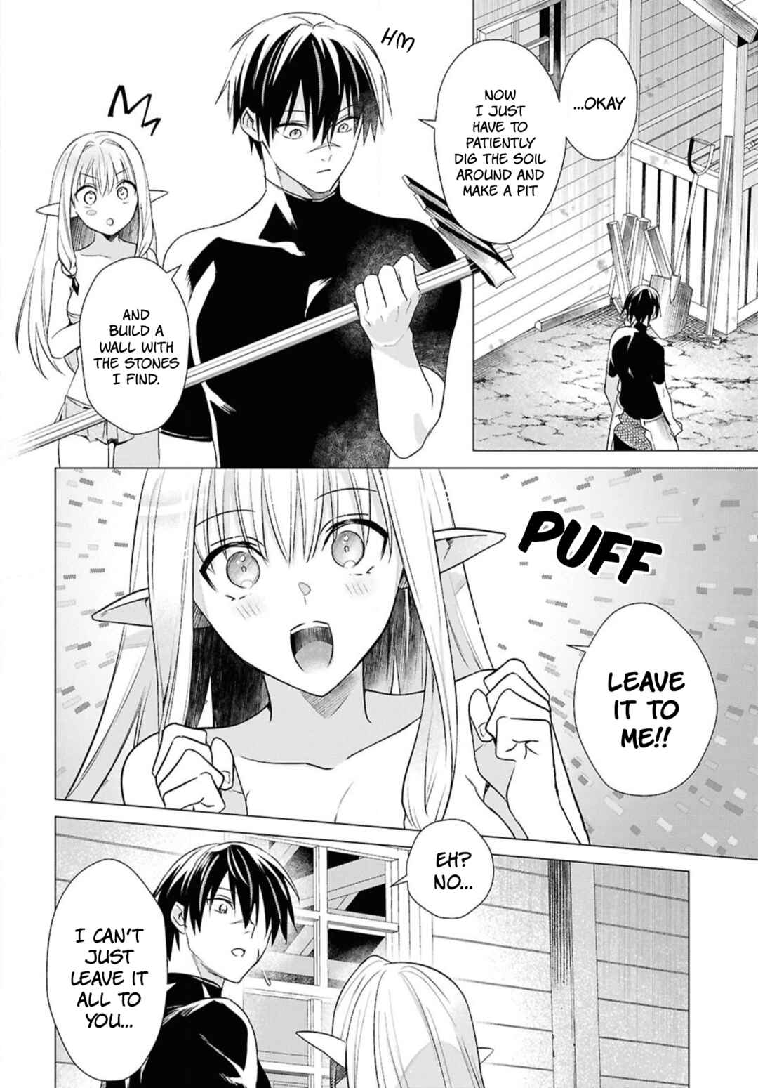 Kabeyaku Nado Fuyou to Tsuihousareta S-kyuu Boukensha, <Dorei Kaihou> Skill wo Kushi shite Shijou Saikyou no Kunizukuri Chapter 3 page 11