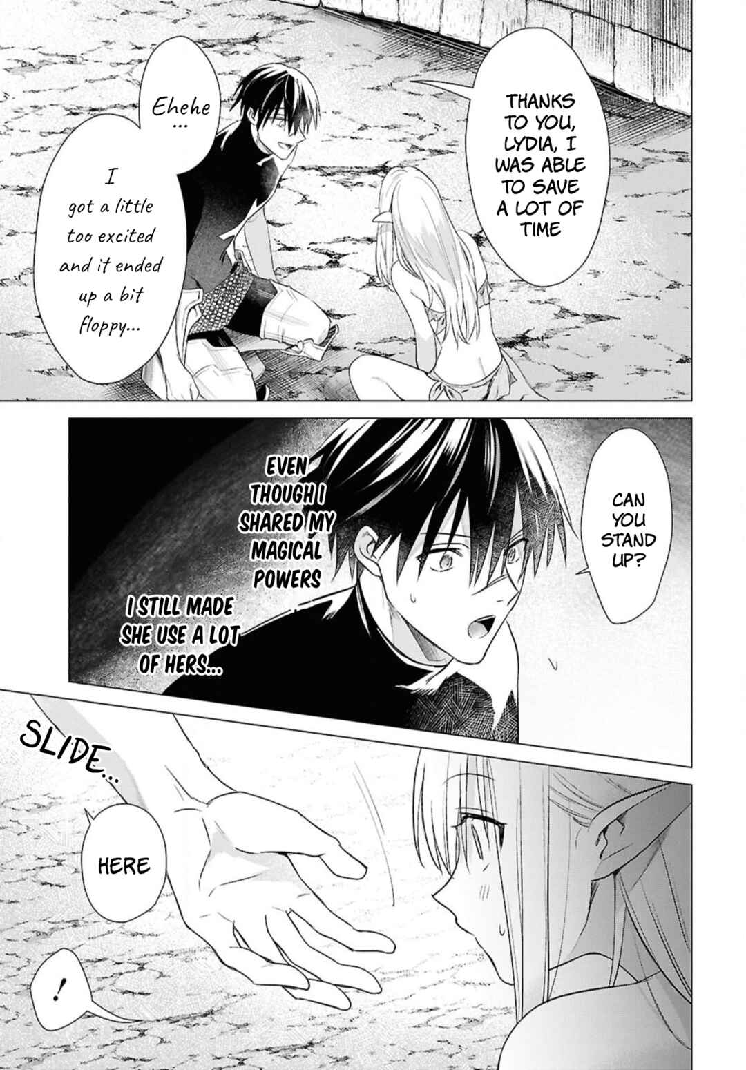 Kabeyaku Nado Fuyou to Tsuihousareta S-kyuu Boukensha, <Dorei Kaihou> Skill wo Kushi shite Shijou Saikyou no Kunizukuri Chapter 3 page 19